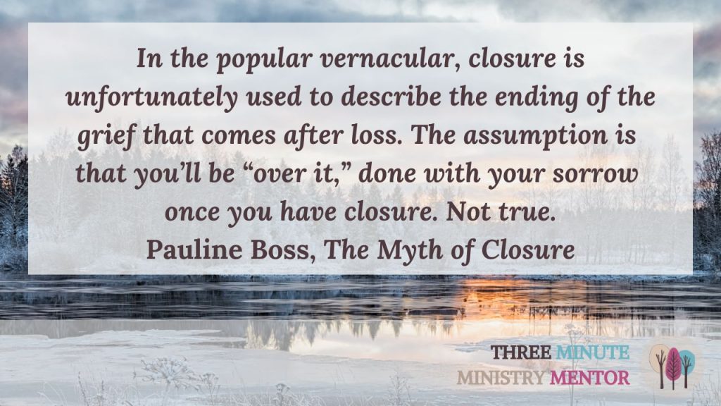 integrating loss - no such thing as closure (Boss)