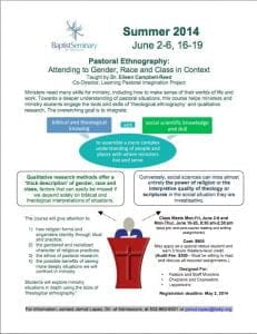 BSK Course Flyer + CHS 619 + Campbell-Reed