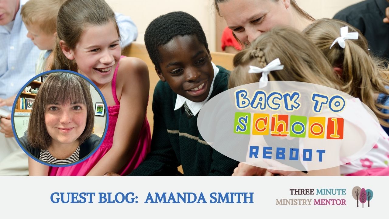 Back to school reboot - guest blog by Amanda Smith