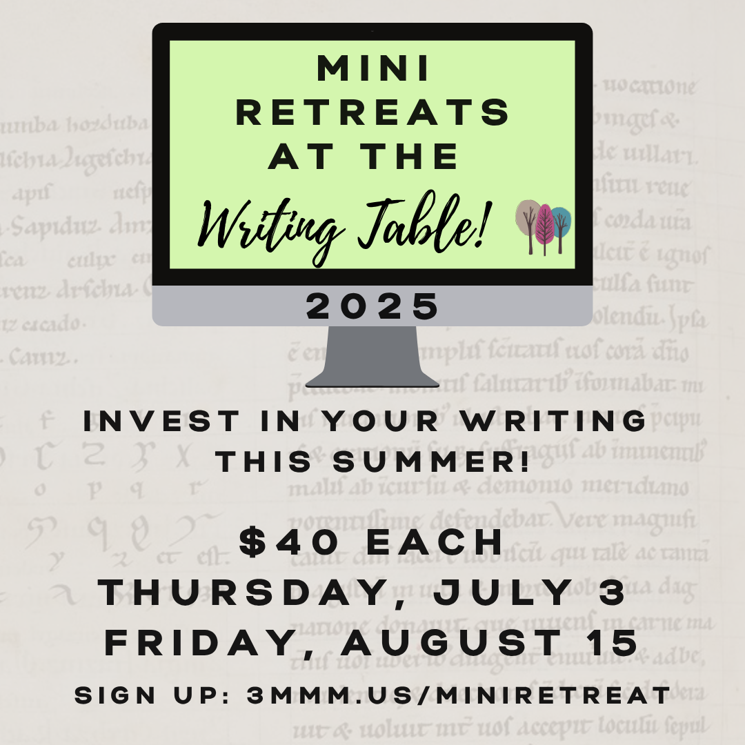 Writing Table Mini Retreats (Summer '25)