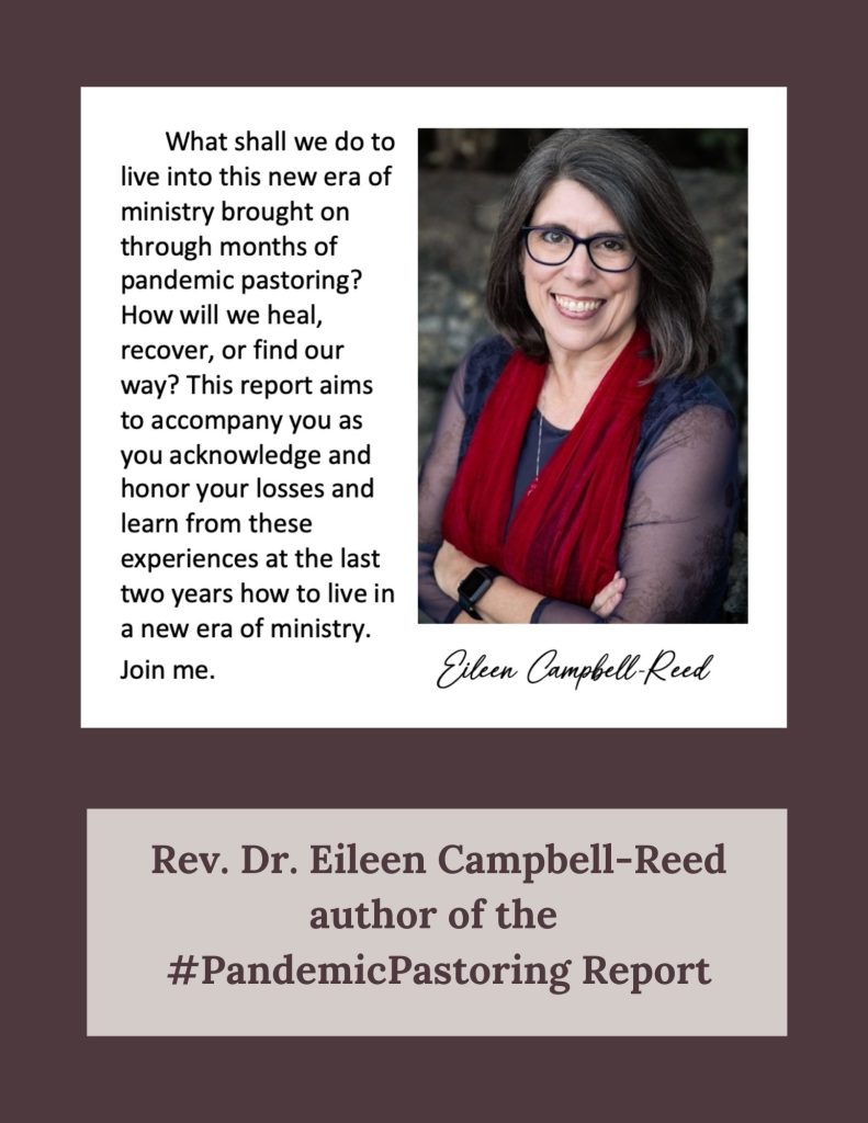 Eileen Campbell-Reed, author #PandemicPastoring Report