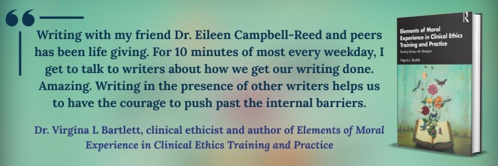 Virginia Bartlett, Elements of Moral Experience